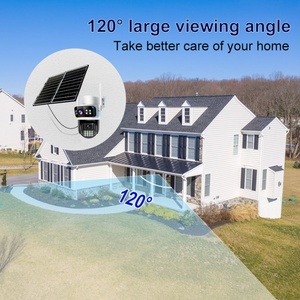 10800mah 7.5W*2 Solar Panel 8MP AOV Dual Lens <b>Camera</b> Battery 4G Sim Card CCTV Outdoor Network <b>Wireless</b> Monitor <b>Security</b> Cameras - Product Image 2