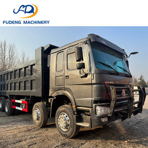 รถบรรทุก SINOTRUCK HOWO 8*4 30 ตัน รถดัมพ์สำหรับงานหนัก 371 แรงม้า ดีเซล ยูโร 2 รถบรรทุกมือสอง ระบบพวงมาลัยแบบดัมพ์ท้าย ขาย - Product Image 4