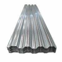 Matériaux de construction métalliques Zhenpeng YXB35-125-750, plaque de plancher en acier à nervures ouvertes haute résistance pour la construction en béton