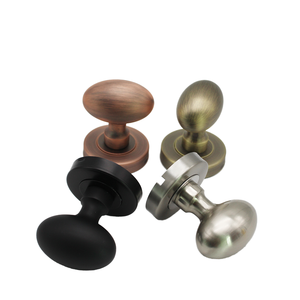 Hình Bầu Dục Hình Dạng Trứng Duy Nhất Mở Nửa Tủ Chốt Cửa Xử Lý Khóa Núm Khóa Cho Phòng Ngủ Và Nghiên Cứu Không Gian - Product Image 1