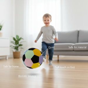 Pallone da <span class=keywords><strong>Calcio</strong></span> in Neoprene Morbido Taglia 4 Personalizzabile, Impermeabile, Silenzioso per Allenamento Indoor, Spiaggia, Prato, <span class=keywords><strong>Calcio</strong></span> per Bambini - Product Image 4