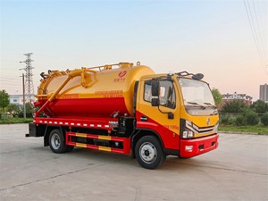 Camión de Vacío para Aguas Residuales Dongfeng 4X2 de Servicio Pesado, Fabricado en China, para Limpieza de Drenajes y Servicio de Tanques Sépticos - Product Image 2
