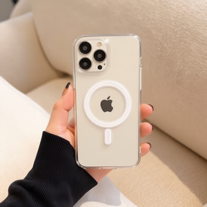 Cover Trasparente Magnetica Antiurto per iPhone 14 DAM - Product Image 2