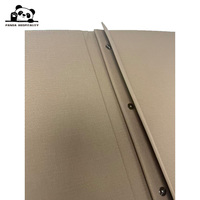 Couverture de menu en tissu de lin de qualité supérieure, tailles et couleurs personnalisées, pages intérieures interchangeables, pour hôtels et restaurants