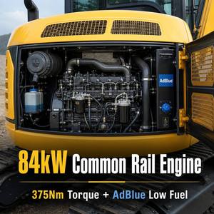 Excavatrice <span class=keywords><strong>multifonction</strong></span> SANY SY155U 16T avec godet de 0,6 m³ + lame de bouteur, moteur diesel Common Rail 84 kW, machine utilitaire de construction - Product Image 3