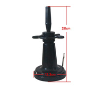 Support de table à ventouse noir de luxe de qualité supérieure pour perruques et têtes de mannequin (vente en gros)