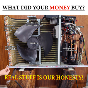 Système <span class=keywords><strong>solaire</strong></span> <span class=keywords><strong>thermique</strong></span> hybride de climatiseur AC DC hors réseau pour un usage domestique - Product Image 5