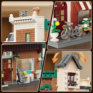 Takasaki YC184 Juego de bloques de construcción, rompecabezas decorativo para niños, 200-400 piezas, de 8 a 13 años - Product Image 2