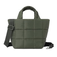 Nuevo bolso cruzado acolchado para mujer, cartera esponjosa, chaqueta acolchada de algodón de un solo hombro informal, bolso de mano hecho de poliéster