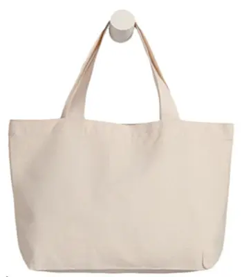 カスタムロゴがプリントされた綿100% ショッピングトートキャンバスバッグ
