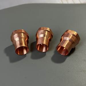 Raccords en cuivre standard NFJM, adaptateur haute pression, douille de raccordement de tuyau avec filetage NPT, technique de moulage pour la <span class=keywords><strong>plomberie</strong></span> - Product Image 4