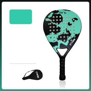 Hot bán quần vợt mái chèo vợt với 50% sợi Carbon EVA Core Nhà Máy Giá 'cwin' logo cho người mới bắt đầu - Product Image 5