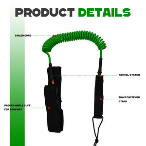 Tasma Eva sörf tahtası döner bağlantı ayak tasma standı kürek AYAKTA SÖRF tahtası bobin tasma aksesuar nehir Waterplay aracı - Product Image 3