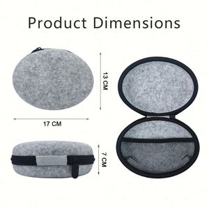 Étui de rangement léger et multifonctionnel en feutre EVA, protection durable pour écouteurs - Product Image 6