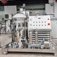 Filtre de congélation de machine de mélangeur de parfum de refroidissement 200L entièrement automatique pour l'équipement de production de cosmétiques de fabrication de parfum