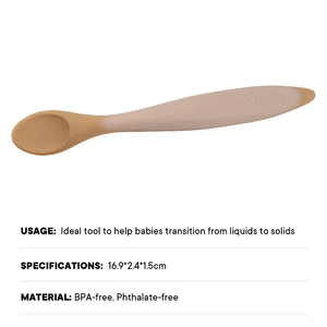Cuchara de entrenamiento higiénico para bebés, de PP y TPE, reciclable, de venta directa, multi-etapas, para ayudar a los bebés a pasar de líquidos a alimentos sólidos. - Product Image 6