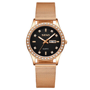 Relojes de Lujo Nuevos de 2025: Reloj de Cuarzo Automático con Fecha, Reloj de Negocios Multifuncional, Reloj Resistente al Agua - Product Image 5