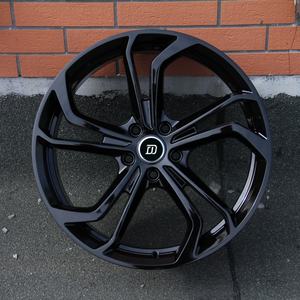 En stock 18 19 pouces 8J 5x112 Jantes en alliage face machine noir brillant pour VW Golf R G TI <span class=keywords><strong>Touran</strong></span> Polo BMW X5 F25 - Product Image 1