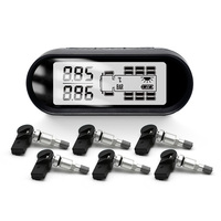 Kit de capteurs internes TPMS pour camion Mata T2 14 avec surveillance de la pression 203 PSI/14 bars, affichage solaire, batterie 5 ans