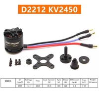 Moteur sans balais 2212 1400KV pour avions RC, 2450KV Magic Board KT Board, Su-27 Surfer à aile fixe