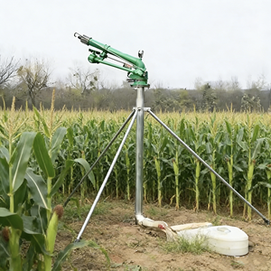 Sistema de <span class=keywords><strong>Riego</strong></span> <span class=keywords><strong>Agrícola</strong></span> de 100 m, Aspersor de Cañón de Lluvia Grande de Alta Presión y Largo Alcance con Rotación de 360 Grados - Product Image 1