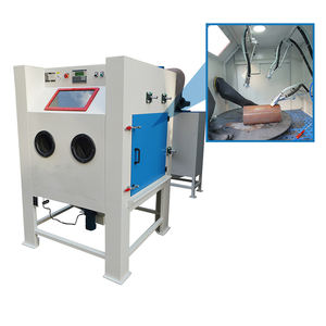 Kafan Automatische Sands trahl maschine Sands trahl schrank zum Entfernen von Rost - Product Image 1