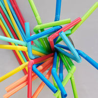 Paille à boire biodégradable écologique jetable de PLA pour la boisson