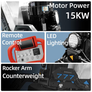 जिंगकुन 15kw ग्रहों डिजाइन कंक्रीट पॉलिशिंग मशीन अर्ध-स्वचालित संचालन उच्च दक्षता - Product Image 4