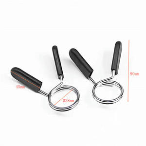 Abrazadera para <span class=keywords><strong>Barra</strong></span>, Collarín de Resorte, Clip para Mancuernas de Gimnasio, Bloqueo Estándar para Levantamiento de Pesas, <span class=keywords><strong>Kit</strong></span> de Fitness para Culturismo, 24/25/28/30/50 mm - Product Image 5