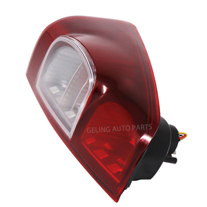 Geling Chất lượng cao phụ tùng ô tô Bộ <span class=keywords><strong>d</strong></span>ụng cụ cơ thể phụ kiện tối màu đen đỏ phía sau ánh sáng đuôi đèn hậu đèn hậu cho Isuzu Dmax 2008 2002-2011 - Product Image 4