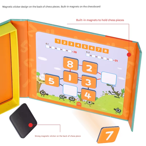 Juego de Mesa de Matemáticas para la Educación Temprana de los Niños Más Popular, Tarjetas Cognitivas Digitales para Niños Pequeños, Juguetes para el Desarrollo Cerebral - Product Image 5
