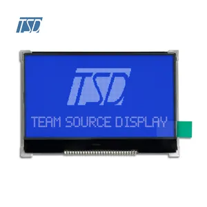 Modul Tampilan LCD Monokrom 7 LCD FSTN Positif ST7565R IC LCD 128*64, Tampilan Grafis COG COB