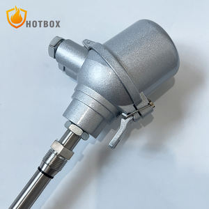 Промышленный дуплекс K J PT100 термопара из нержавеющей стали зонд высокотемпературный датчик с передатчиком - Product Image 1