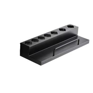 Support <span class=keywords><strong>mural</strong></span> simple en métal de luxe léger pour fer à friser électrique, sans perçage - Product Image 5