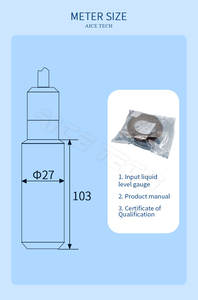 Sensore di Livello Idrostatico Sommergibile IP68 4-20mA 0-10V RS485 Antideflagrante in Acciaio Inox 304 Precisione 0,5% F.S. - Product Image 3