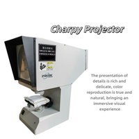 Projecteur portable professionnel pour la mesure des rainures des échantillons d'essai d'impact, équipement d'essai de structures en acier