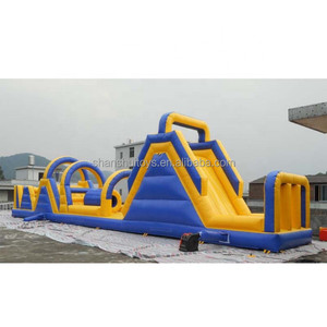 Château gonflable géant d'extérieur, <span class=keywords><strong>jeux</strong></span> de sol, parcours d'obstacles, parc d'attractions pour enfants, <span class=keywords><strong>jeux</strong></span> de tunnels gonflables, 15x3.5x4.2m, 600 - Product Image 2