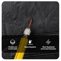 Mochila Duradera Vintage de PU para Portátil, con Múltiples Compartimentos, Impermeable, para Negocios, Viajes, Escuela, Unisex