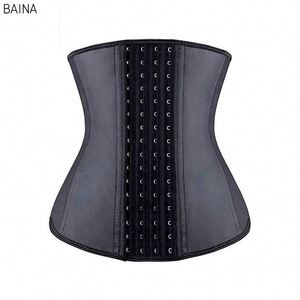 Cinturón Deportivo de Cuero PU con 4 Hileras de Hebillas, Faja Reductora Acolchada para Gimnasio y Fitness, Talla 3XL, Látex Suave, Estilo Diario, Seda Firme - Product Image 1