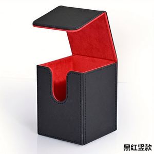 High Quality GOWELL PU Deck <b>Box</b> Collectible Trading Card Cases With Custom Logo Low MOQ - Product Image 4