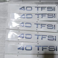 Autocollant de logo de coffre arrière de voiture 3D ABS 2.0/3.0/4.0 30-60 TFSI TDI V6T 2.0T A1-A8 Q2-Q7 Garantie 1 an