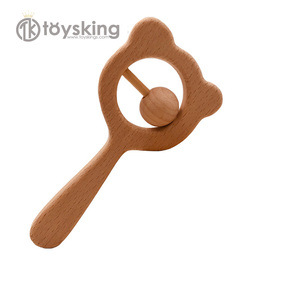 ของเล่นไม้สั่นของเล่นเด็กทำจากไม้ - Product Image 1