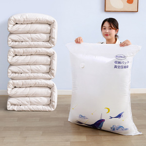 Compressione antipolvere soggiorno trapunta biancheria da letto salvaspazio viaggio vuoto sacchetto di stoccaggio <span class=keywords><strong>per</strong></span> i vestiti con pompa aria elettrica - Product Image 2