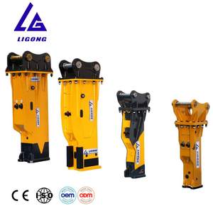 High Efficiency Box Type Breaker For 14-20 Ton Silent <strong>Hydraulic</strong> <strong>Hammer</strong> For Highway Repair - Product Image 1