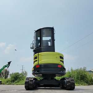 รถขุดขนาด 2.5 ตัน แบบตีนตะขาบ เครื่องยนต์คูโบต้า อุปกรณ์ก่อสร้าง มาตรฐาน EPA ขายดี รถขุดขนาดเล็กสำหรับงานหนัก - Product Image 3