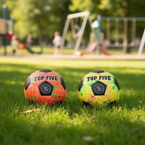 <b>Top</b> Five Flash Ball 400 Gr 23 Cm <b>PVC</b> Soccer Toy Ball - Product Image 2