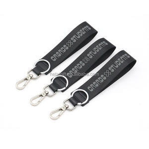 HT vente en gros échantillon <span class=keywords><strong>gratuit</strong></span> anneau en métal Unique Anime hôtel <span class=keywords><strong>voiture</strong></span> multifonction Logo Nylon sangle courte Mini porte-clés - Product Image 6