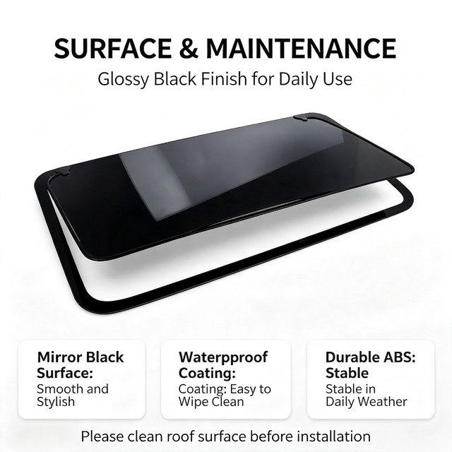 Popular Market Car Accessories Power Roof Sunshade Sunroof Window for Car Roof
