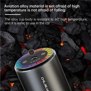 Technology Wholesale Price Portable Air <b>Diffuser</b> <b>Aroma</b> 50Ml Alloy Type-C Waterless Car Metal Texture Design <b>Aroma</b> Air <b>Diffuser</b> - Product Image 3