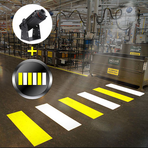 Sản xuất nơi làm việc an toàn cảnh báo giải pháp đăng Logo gobo chiếu ánh sáng - Product Image 2